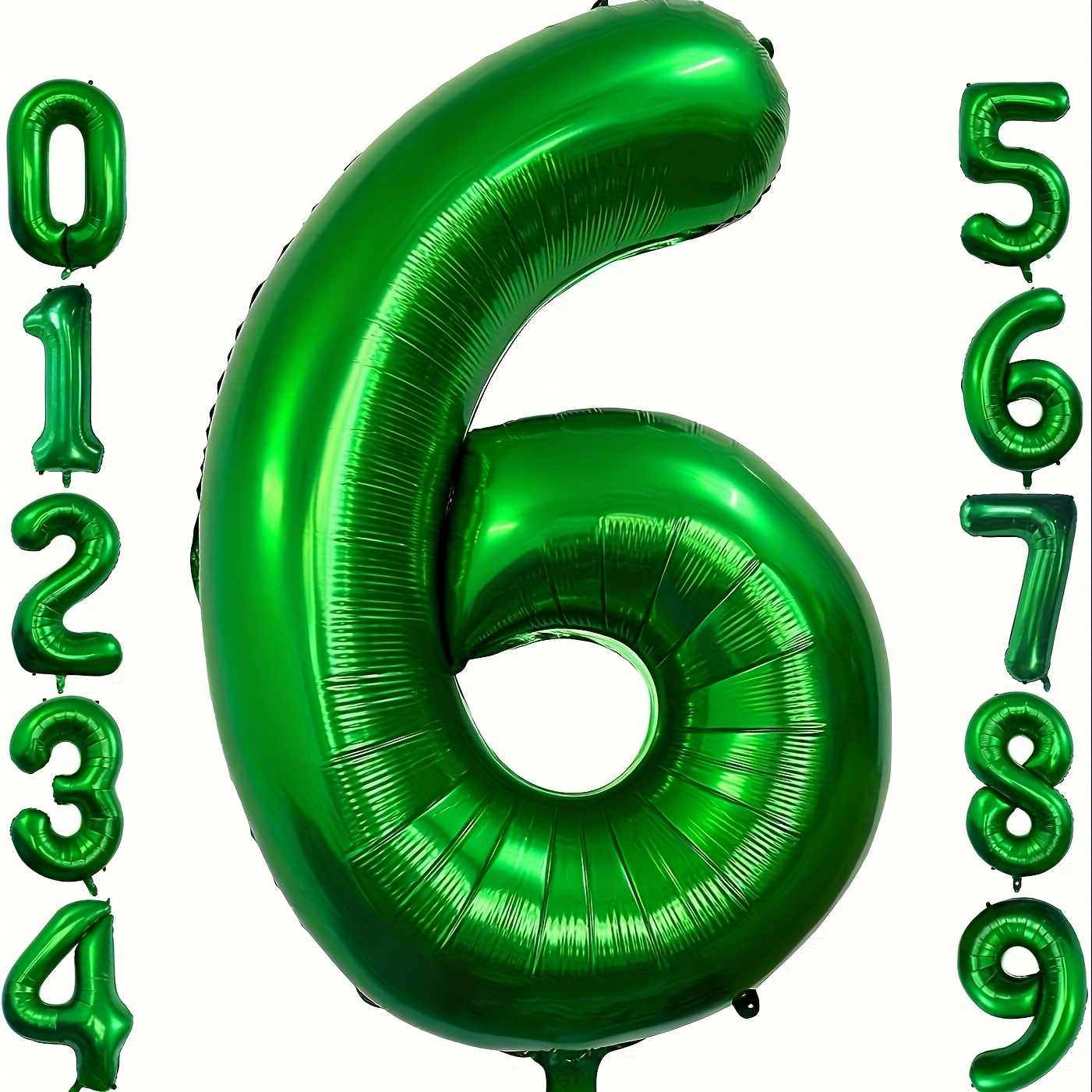 1pz palloncini metallici   da 40   0-9 per decorazioni di compleanno, anniversario e laurea, sfondo fotografico, decorazioni   grandi dimensioni,   tema digitale, finitura  , decorazione  , foil   qualità, sfondo per foto, decoratori domestici