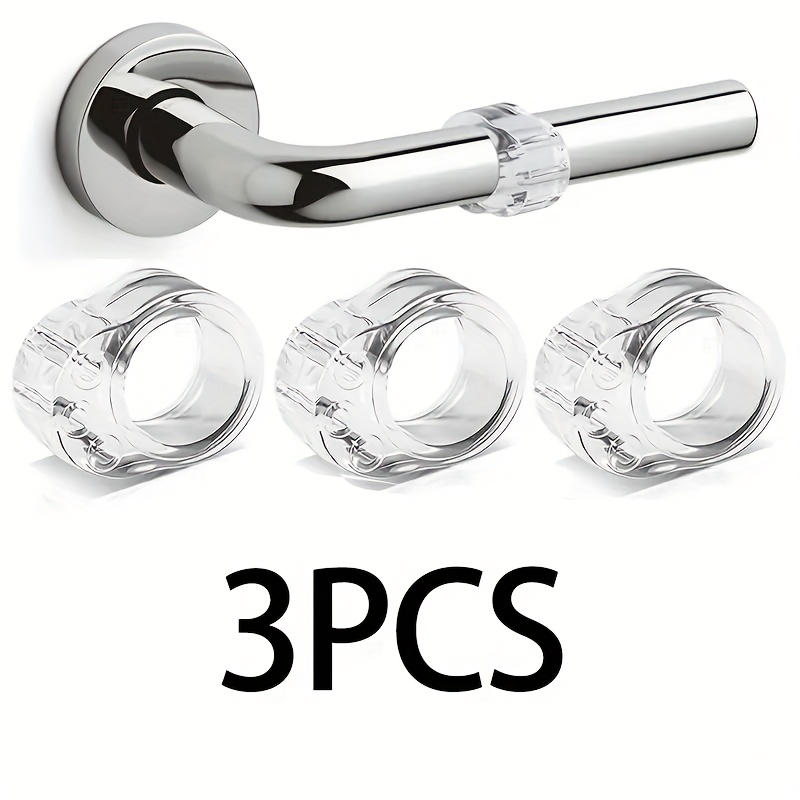 O-shaped Anti-collision Rings 3/5, Door Suction Anti-collision Non-punching , New Suction Door Toilet Door Blocking Door, Bathroom Door Handle Anti-collision Pad