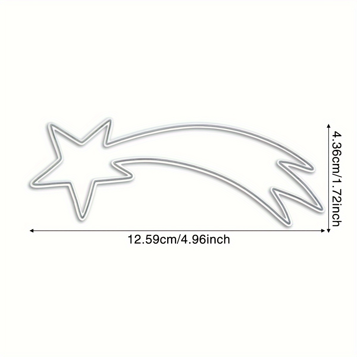 TEMU Crafting Tools Made From Carbon Steel For Cutting And Embossing Paper, Perfect For Projects Like Valentine's Day, New Year, And Christmas Cards