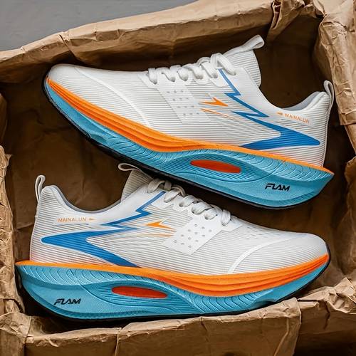 imagen del artículo zapatillas de skate para hombre: , elegantes, con fuerte. cuentan con un forro interior , adecuadas para correr en interiores y exteriores, entrenamiento, viajes y uso . zapatillas de correr informales estilo , zapatillas versátiles y