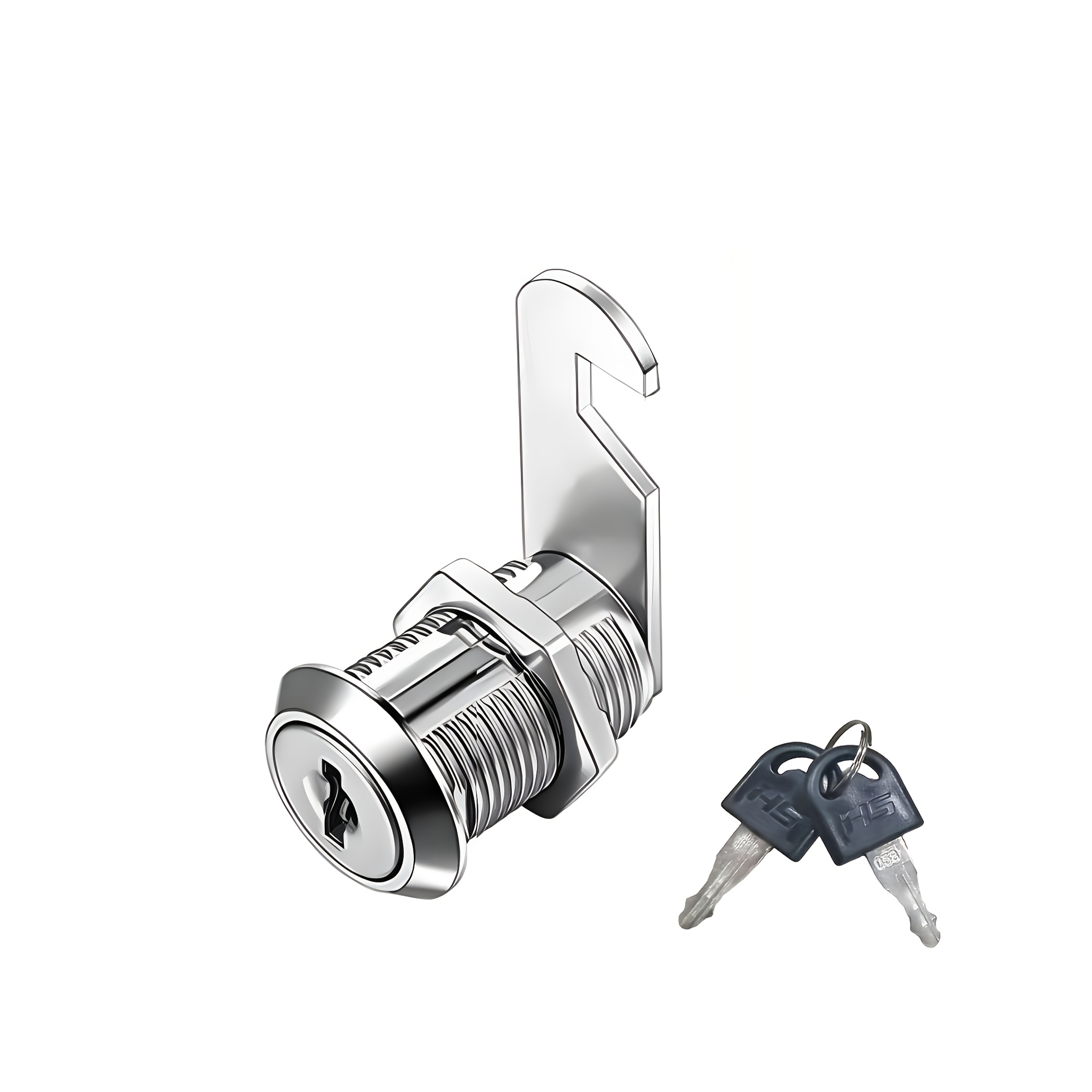 E-shop Langlebiges Metall-Vorhängeschloss - 5/8" Sicherheitsschloss für Schubladen, Briefkästen, Werkzeugkästen - Keine Montage Erforderlich,