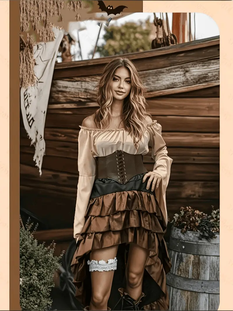 beige pirate dress Beige Pirate dress