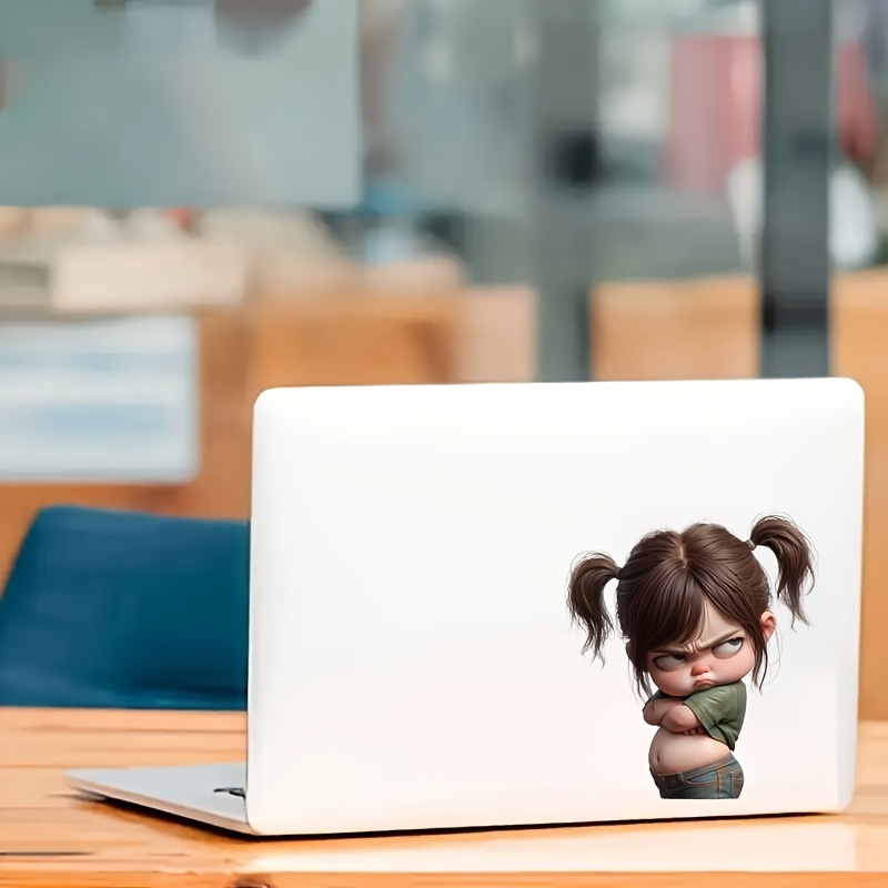 6 Stück Vinyl-Aufkleber Mit Grüner Viper – 5 Cm Cartoon-Tierdesign Für Laptop, Auto & Basteln