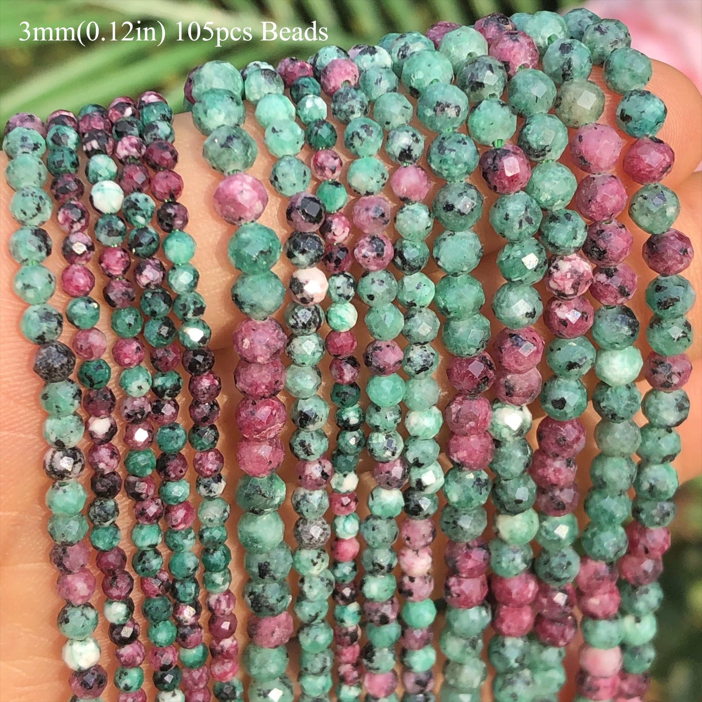 Image of 2/3/4mm Aa Natural Stone Tiny Small Waist Beads Gorgeous Loose Spacer Beads For Jewelry Making Diy Unique Bracelets Necklace Earrings For Men Women Gifts