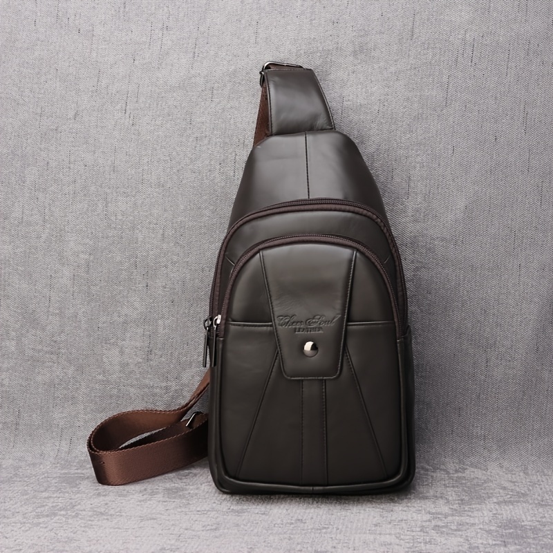 Brustbeutel Amazon Herren UmhÃ¤ngetasche Leder Brustbeutel Leder