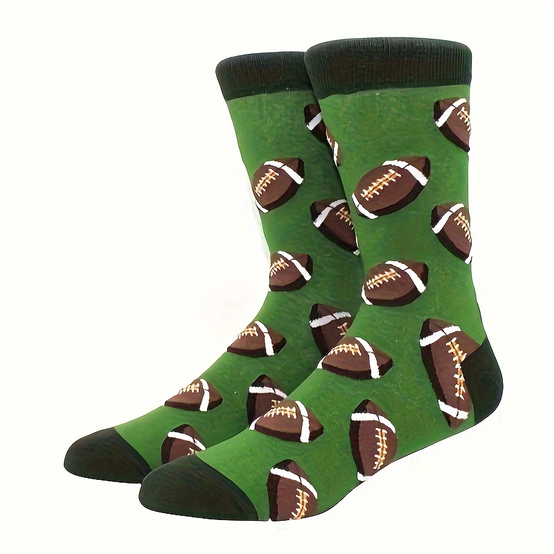 

Men's Trendy Cartoon Crew Socks - Breathable, Streetwear & Sports