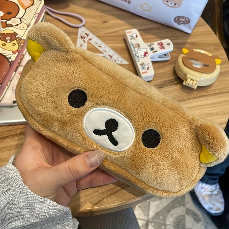 bear pencil case sold on Temu United States