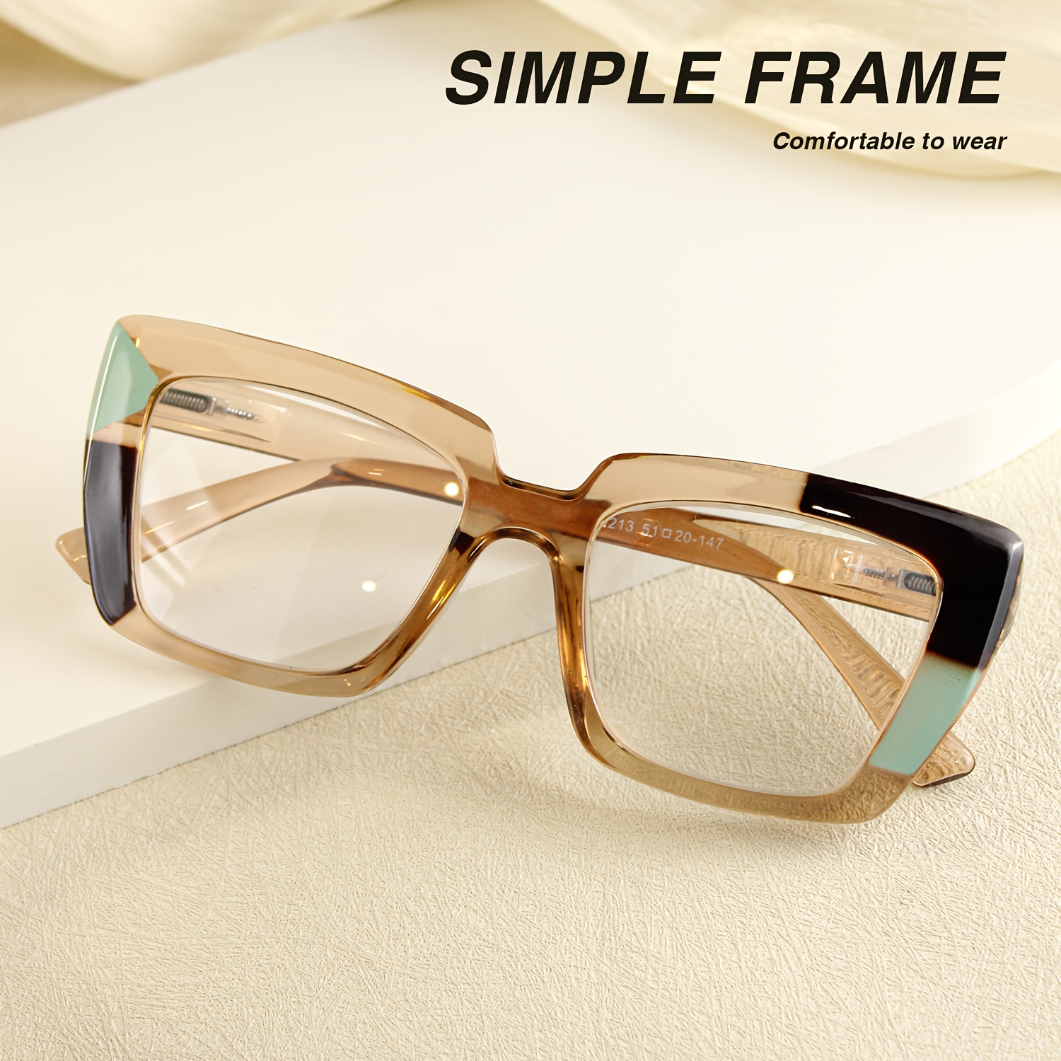 2pcs Cat Eye Large Frame Reading Glasses with Spring Hinges