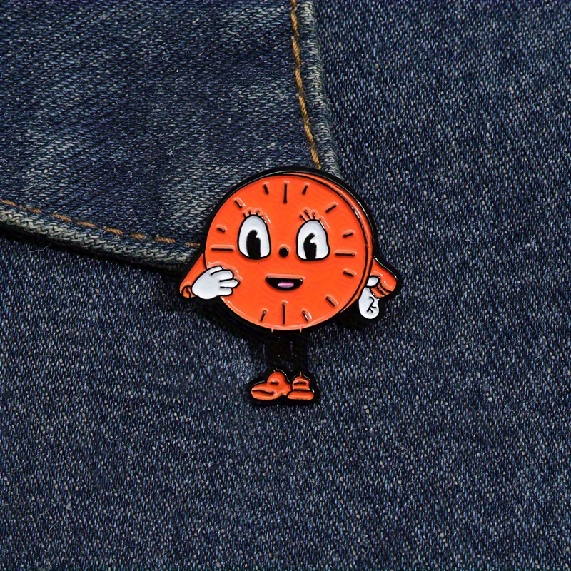 Chic Cartoon Enamel Lapel Pins for Clothing & Backpacks