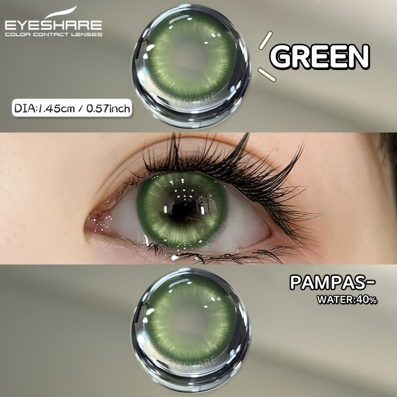     cosplay   14 5mm large diameter soft   lenses 40 water content 1 year wear for daily use parties photoshoots ultra   lens design with protective case photo   party accessories vibrant eye color   lenses