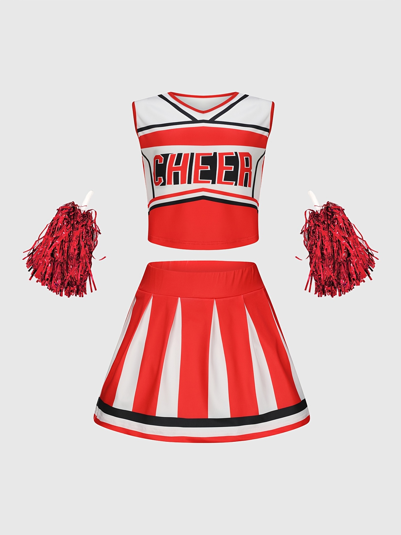 Completo da Cheerleader per Bambini con per Attività all'* Divertente 
