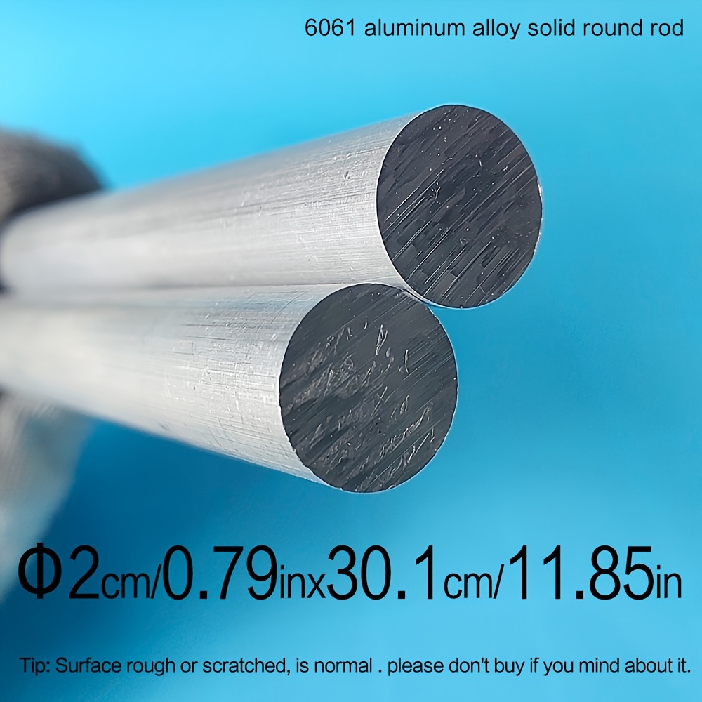 

1pc Alloy Round Rod, 0.79" X 11.85" Length, , Cnc/milling/lathe/ Raw