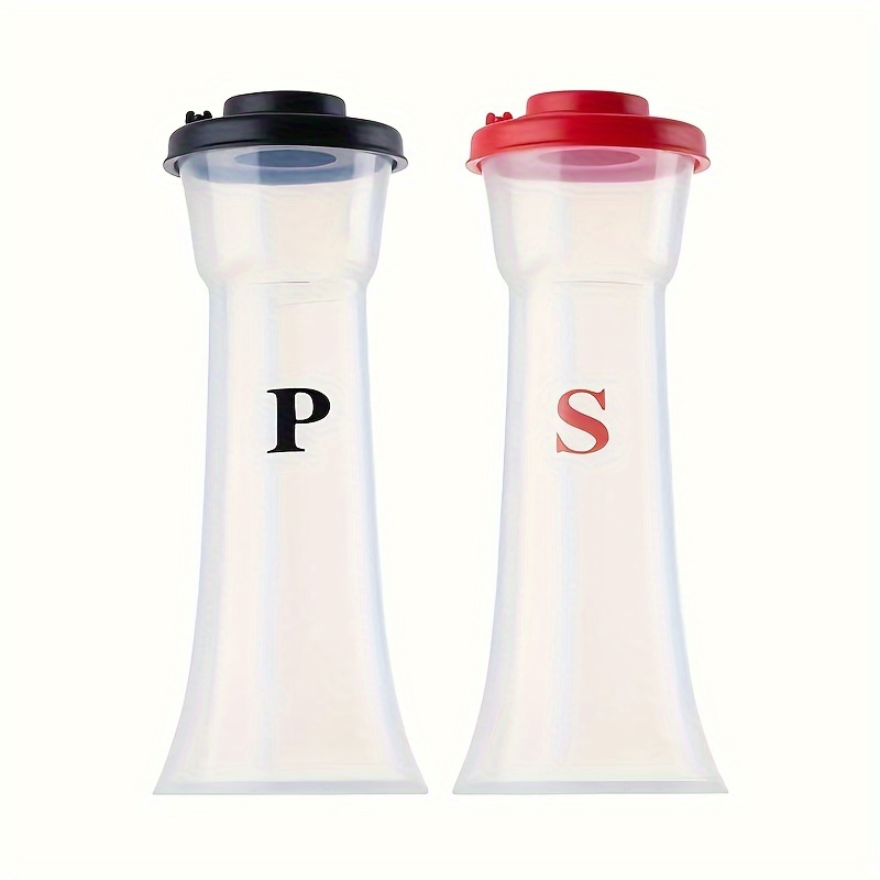 

1pc/2pcs/4pcs, Plastic And Pepper , Dispensers For Picnics, Camping, & , -, Suitable For Restaurant