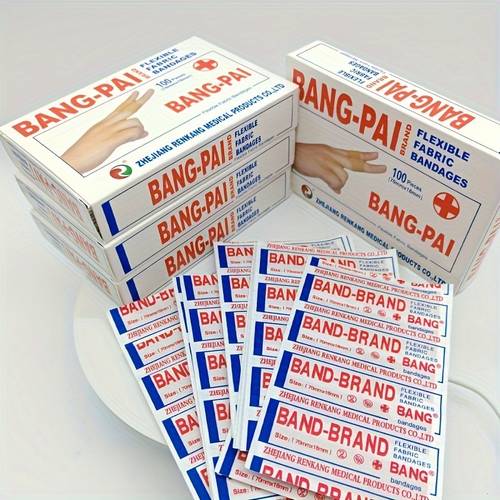 100pcs comfortable flexible fabric for home and outdoor use hypoallergenic abrasion protection stickers