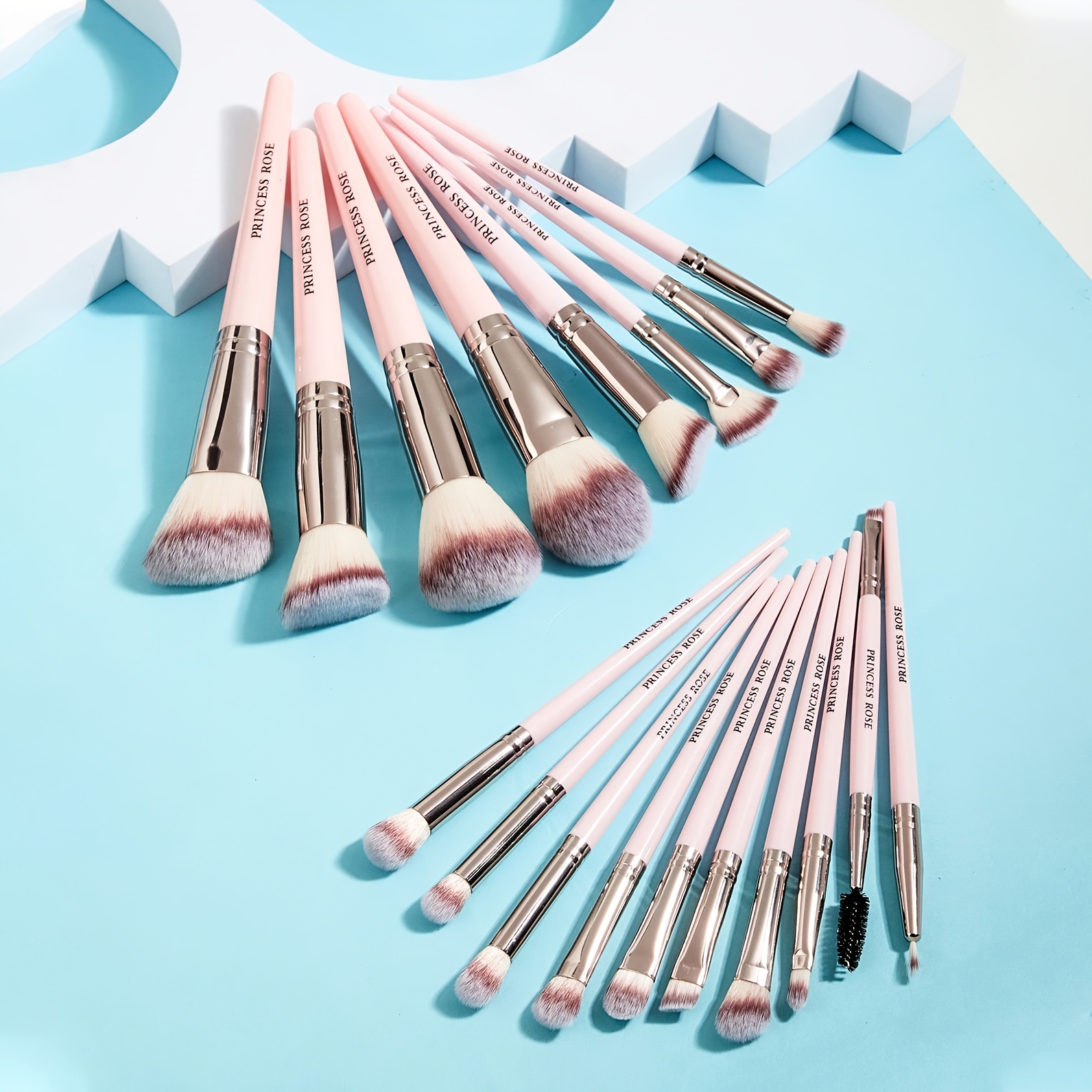 princesa rosa juego 18 pinceles profesional maquillaje Temu