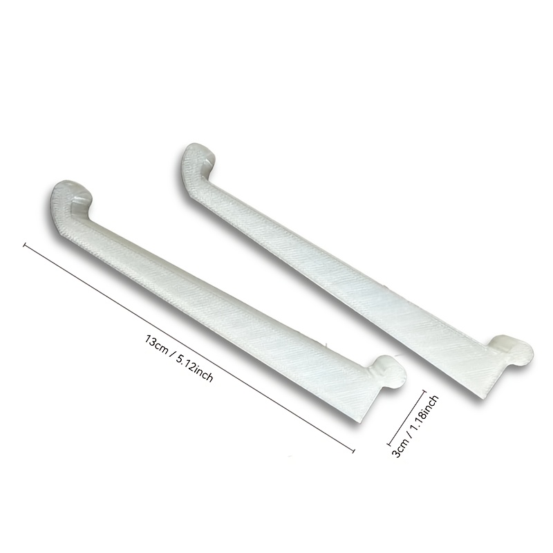 TEMU 2pcs Rv Track Hooks, Rv Rail Hooks, Outdoor Hanging Additions, And , Space-saving Storage, Sturdy And Durable, Suitable For Rvs/campers/towed