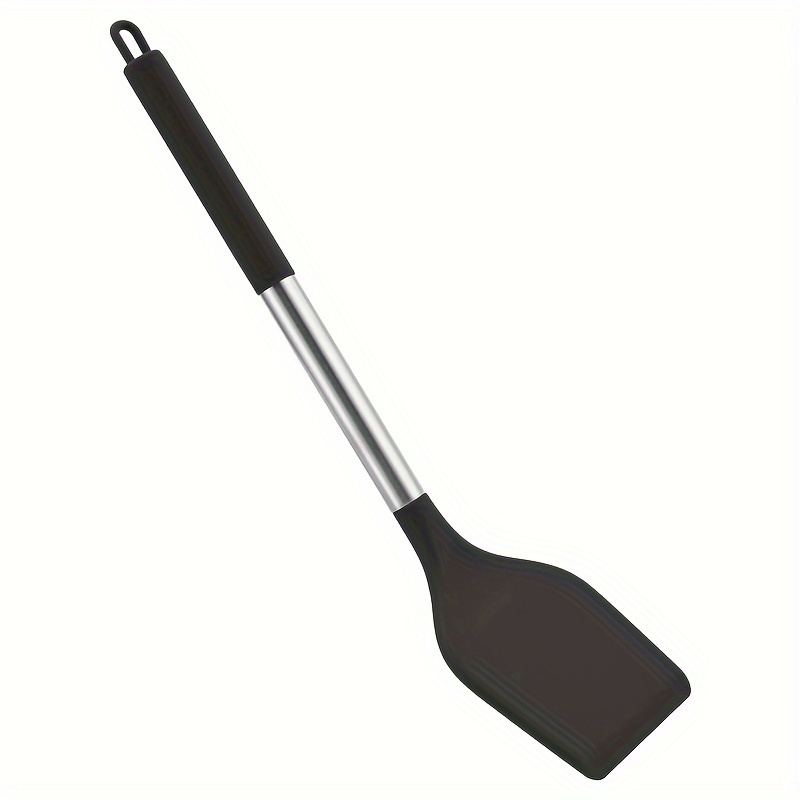 1pc Kitchen Tools Stainless Steel Spatula Tube Handle Cooking Spatula Heat Resistant Pan Pan For Cooking Spatula