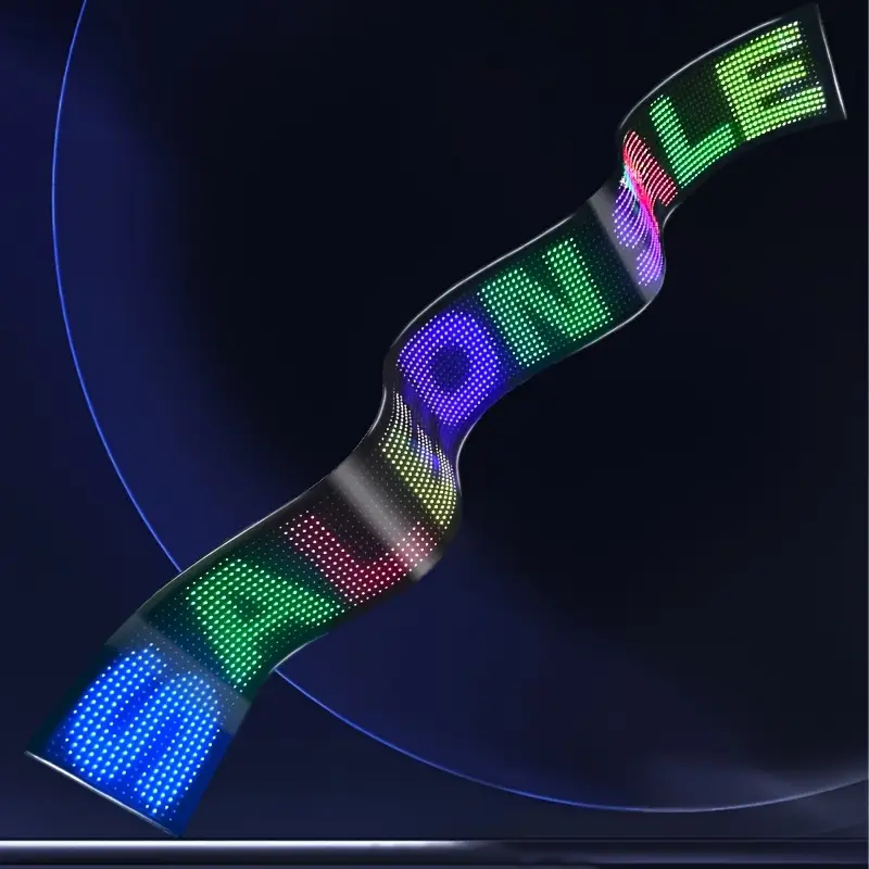 LED Display Flexible Screen - Bendable Digital Signage LED Display Flexible Screen - Bendable Digital Signage