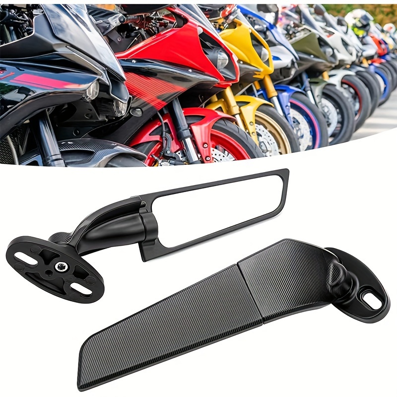 Motorcycle Accessories Fixed Wing Rearview Large Board Wind Knife  Modified Rearview *-109