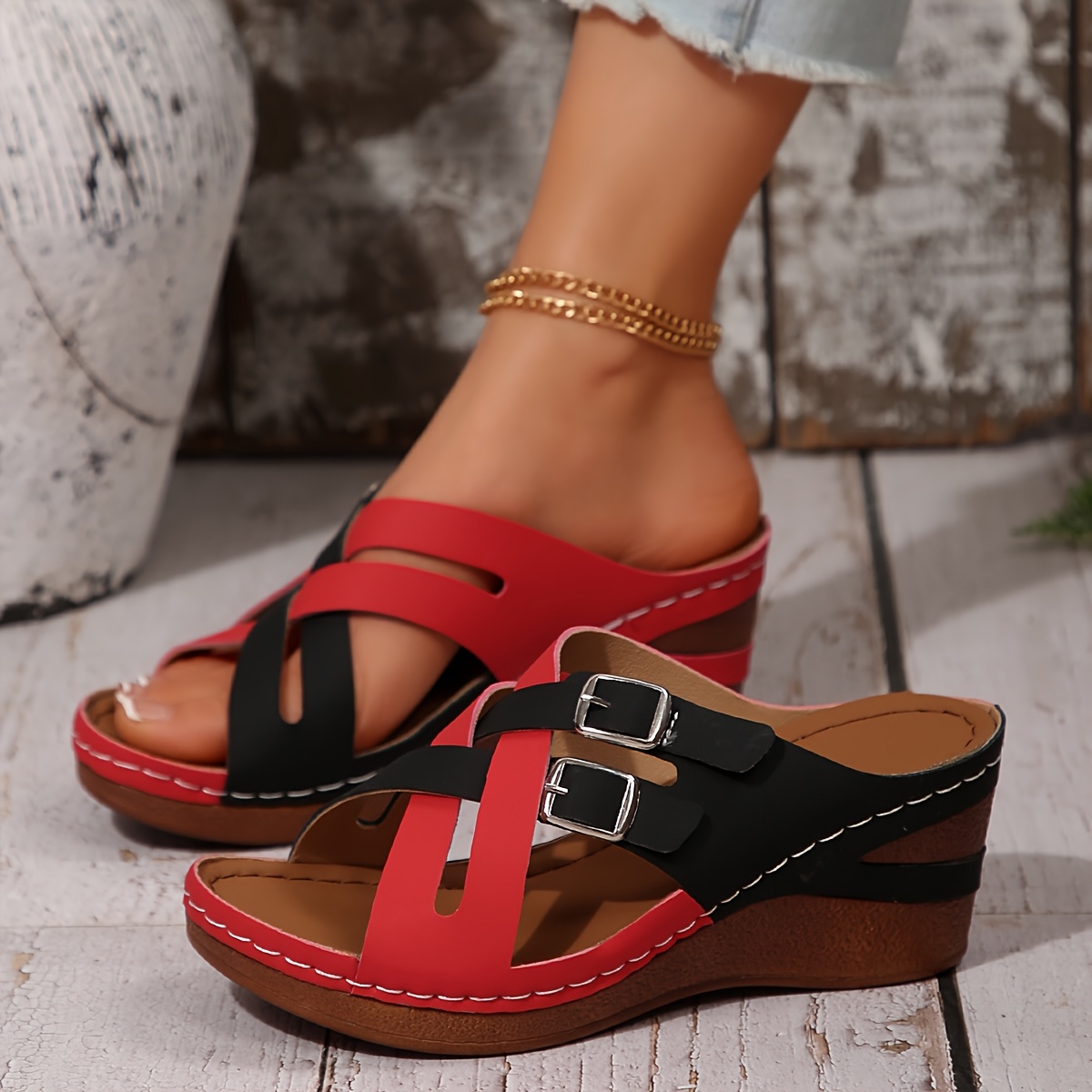 zapatos cómodos mujer verano 2025 versátiles moda tacón Temu Ecuador