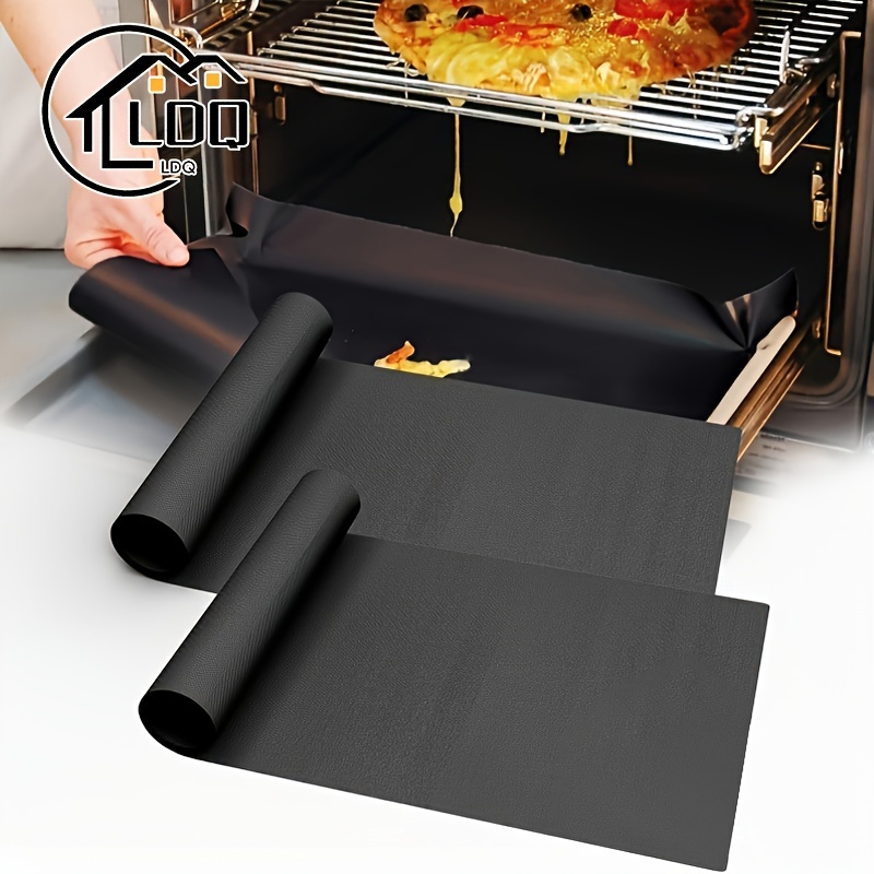 

2pcs Extra Thick Non-stick Oven Liners - 16x24" Bpa Free Mats For Easy Cleaning - Versatile For Electric, Gas, And Grill Use For Restaurant Eid Al-adha Mubarak