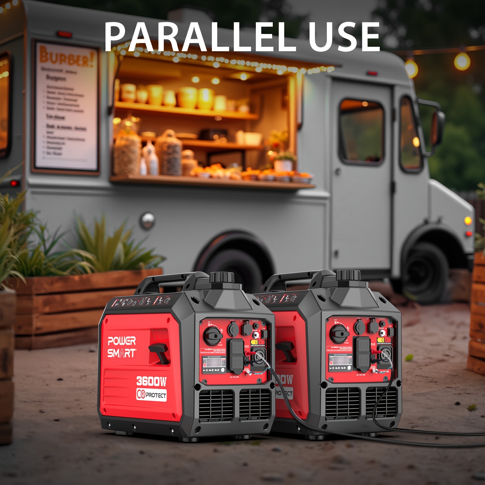 4800 watt 3600 watt gas engine generator for camping emergencies   alarm portable     Product details 7