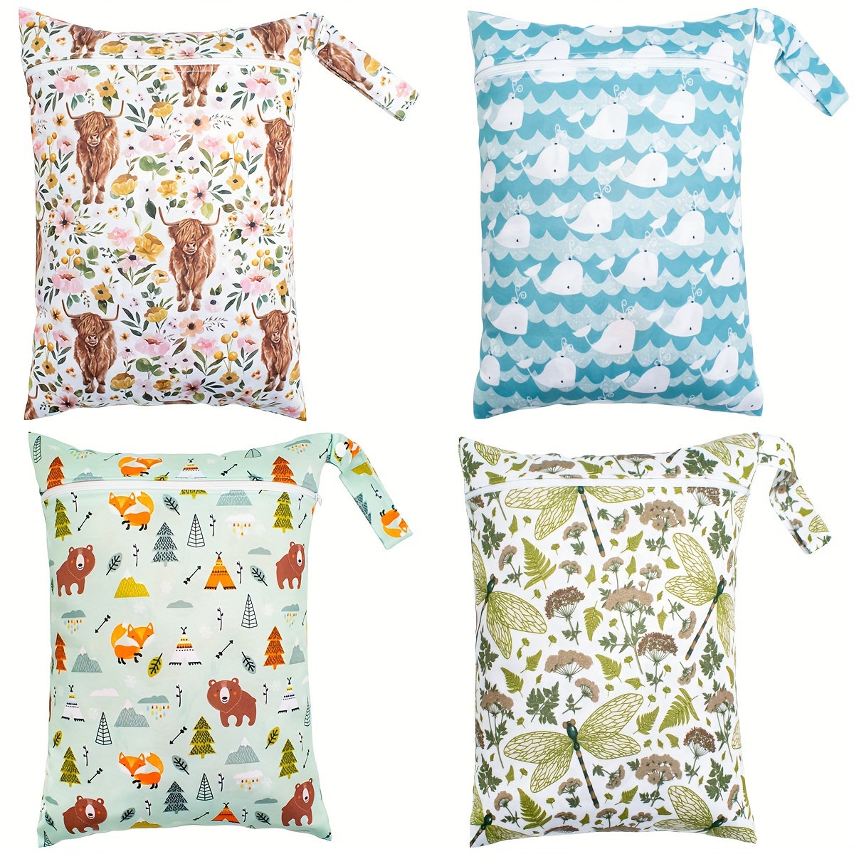 bolsas húmedas reutilizables cierre pañales tela ropa Temu Peru