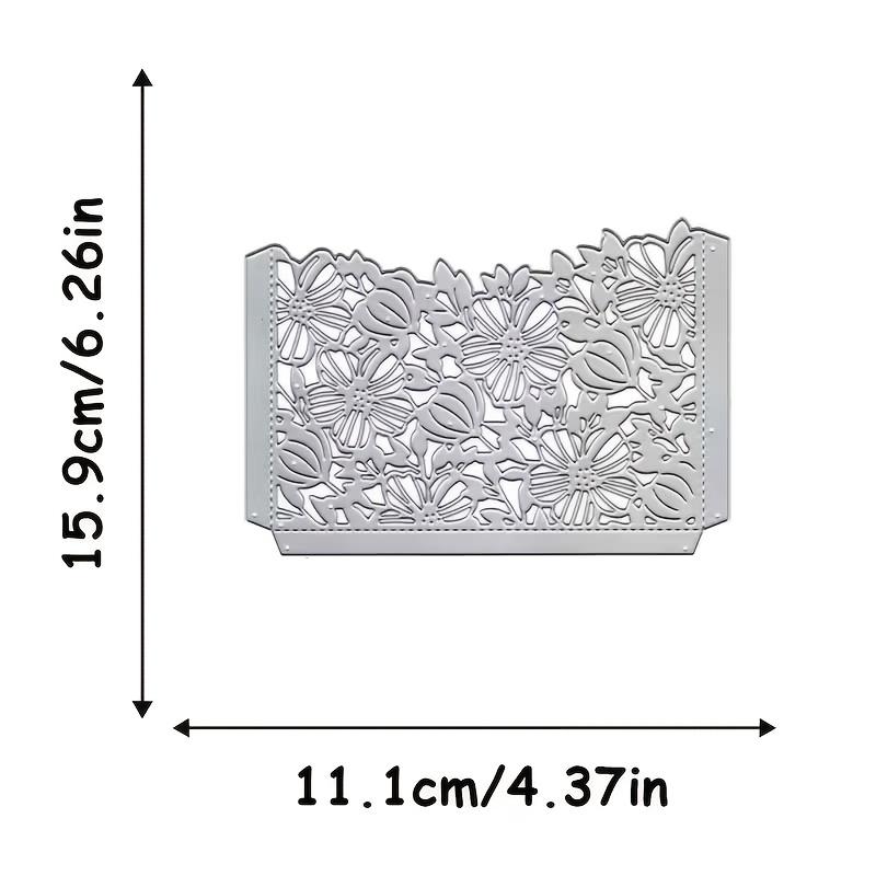 TEMU 1pz Sfondo - Fustella Versatile per Fai da Te, Scrapbooking, Album Fotografici, Biglietti d' e Decorazioni per la Casa - per Festivi e Creazioni