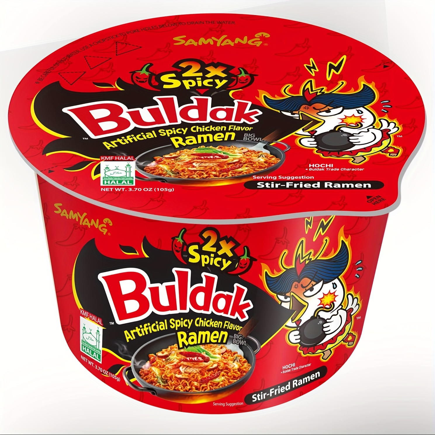 Korean Noodles 2x Buldak Spicy Temu