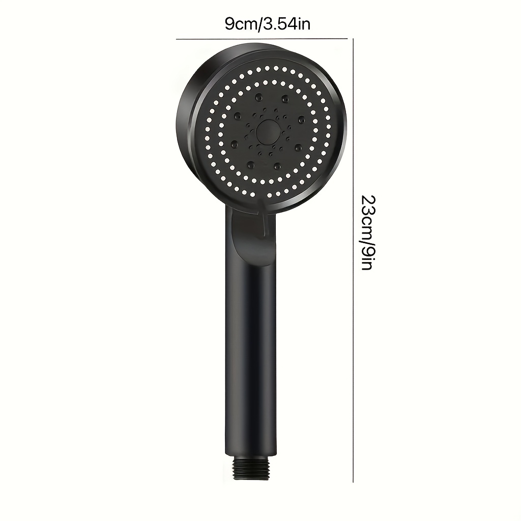 Five-Speed Multifunctional Handheld Shower Head with Pressure Boosting