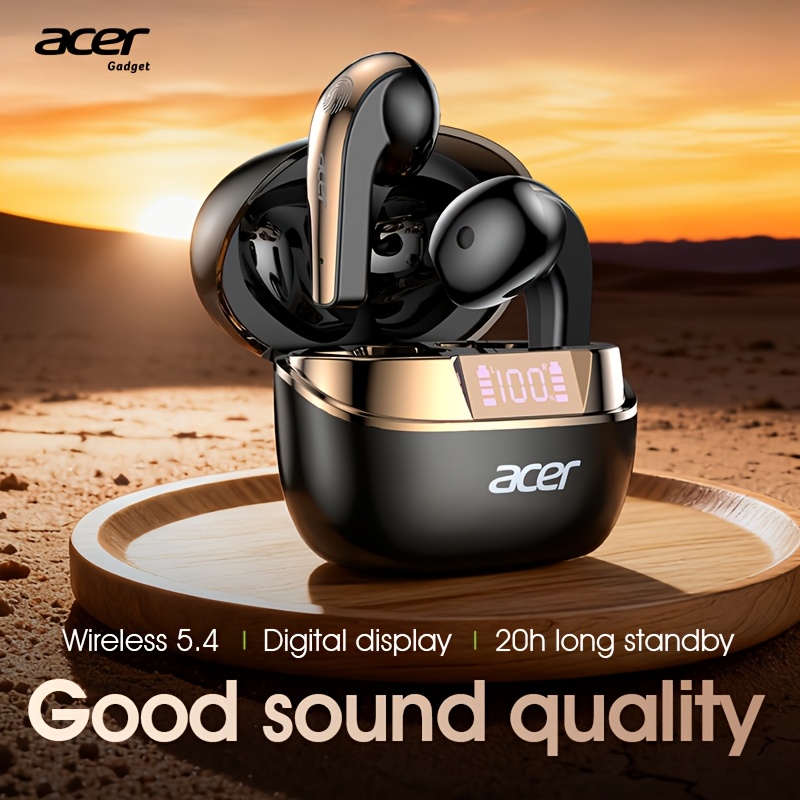     with     call noise reduction long   in ear design for sports and running low latency gaming mode hifi audio lightweight touch   stylish  