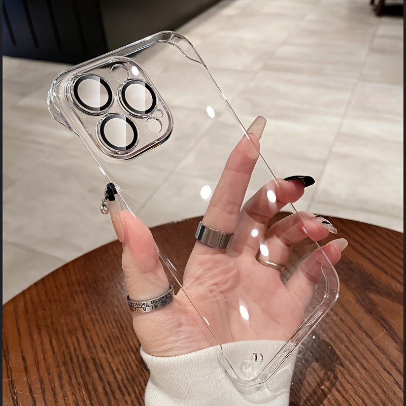 E-shop Handyhülle - Luxuriöse, transparente, ultradünne, randlose Handyhülle, kompatibel mit iPhone 17 16 15 14 13 12 11 Pro , für Herren und Damen,