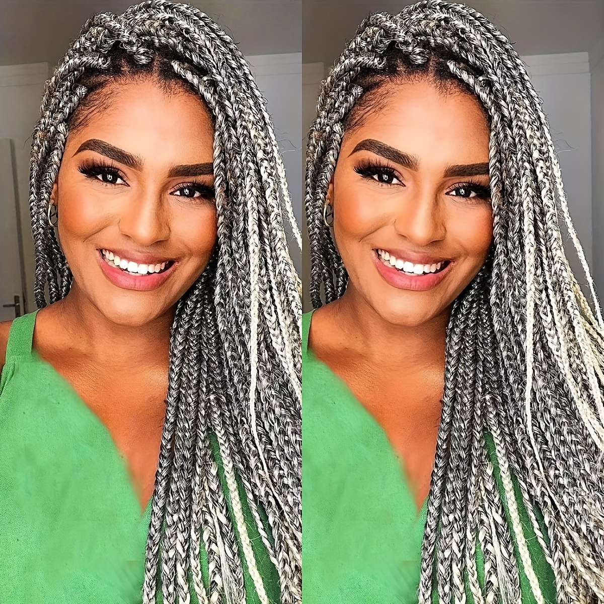 32 inch box braid wig Sef537ceddcf440bc8792ee36d7c07  main image 2