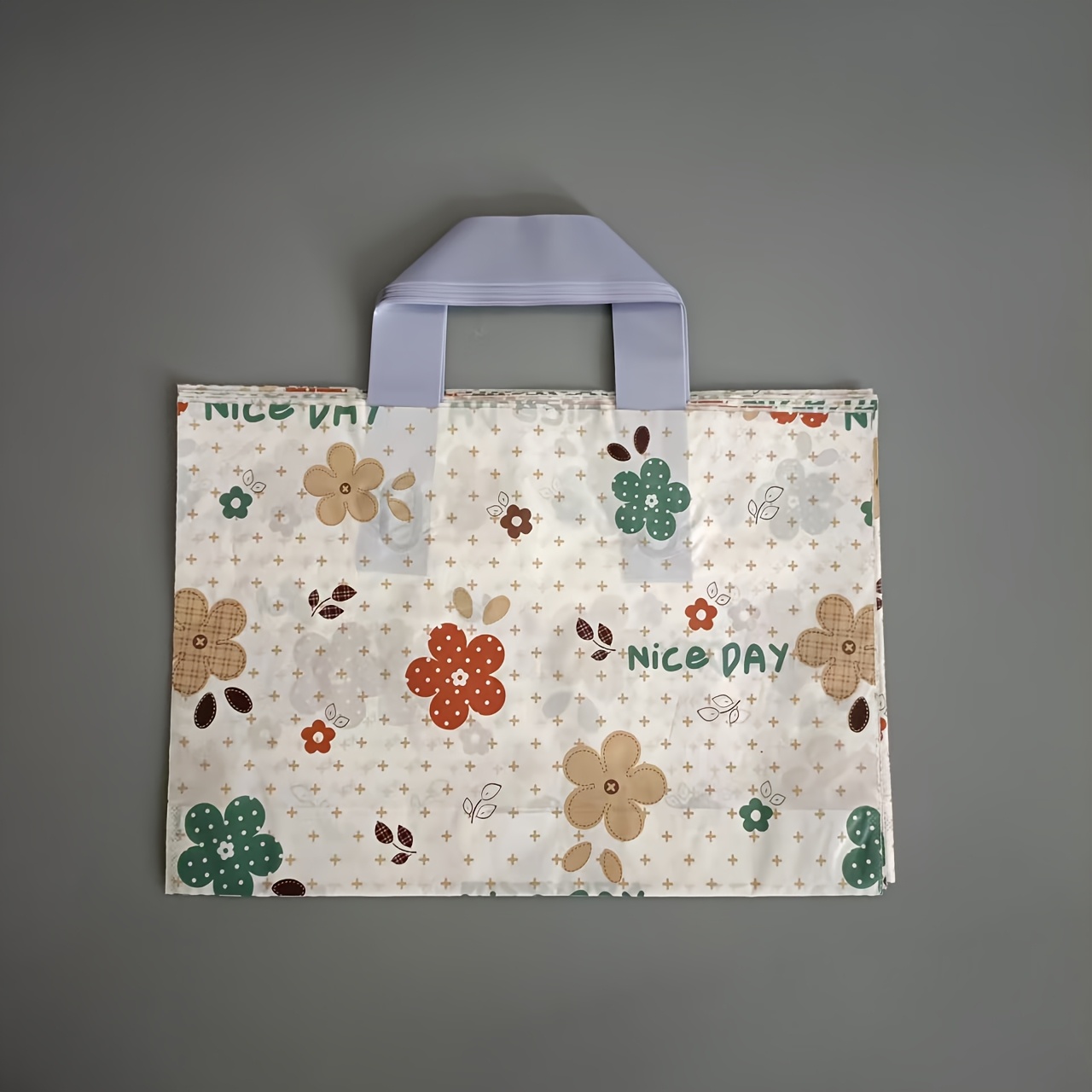 bolsos plástico engrosado diseño floral adecuados Temu Peru