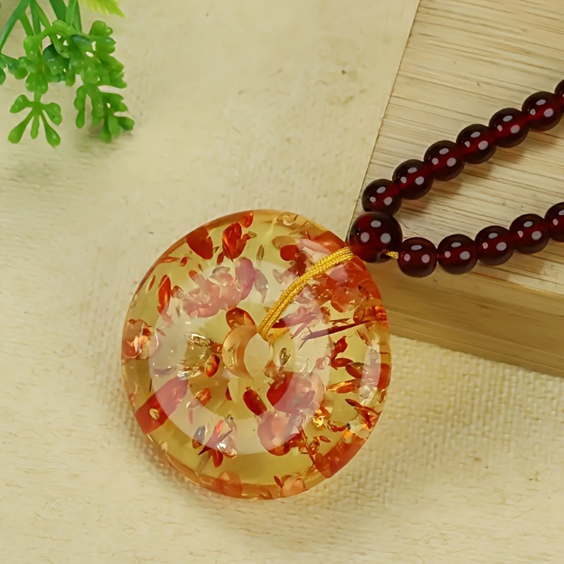 Flower Safety Buckle Pendant Charm