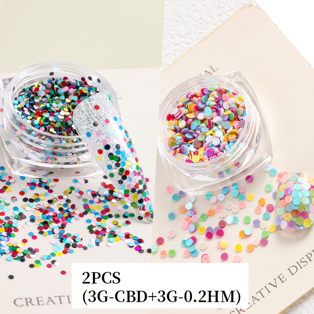 TEMU Star, Round Polka Dot, And Other Patterns, Featuring Rich And Vibrant Colors, To The Creation Of Diverse Nail Art Styles