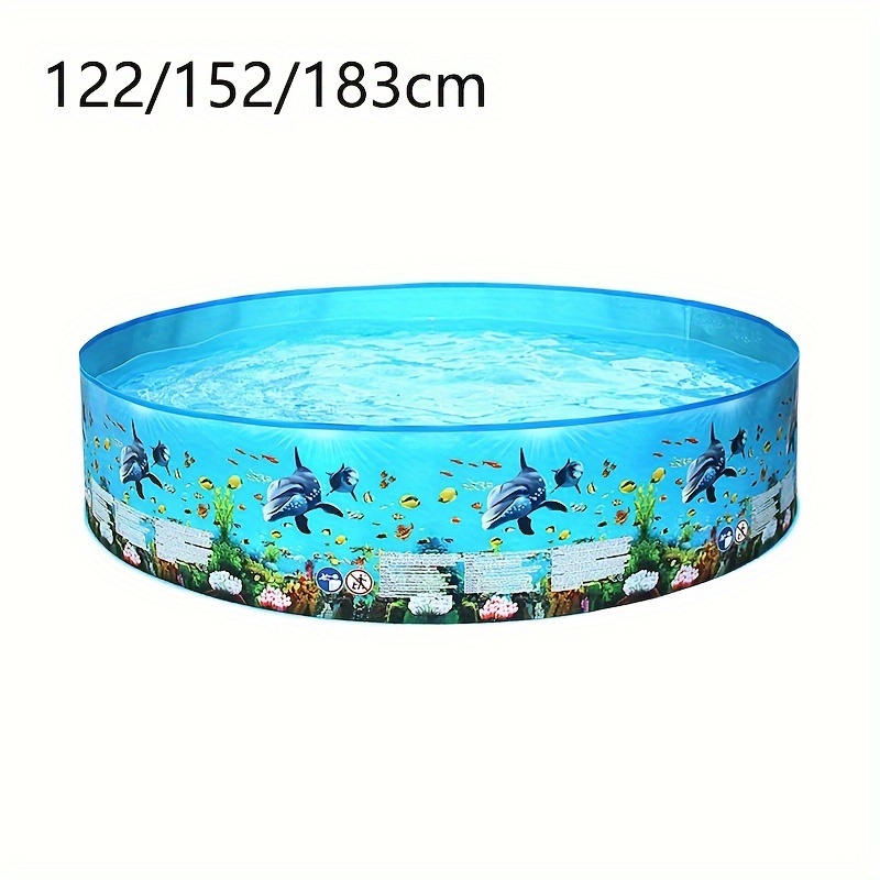 

122/152/183cm Summer, Outdoor Free Inflatable Swimming Pool, Thickened Pool, Home Swimming Pool, Water Sports Swimming Supplies, Yard Pool Pool, Party Gathering Supplies