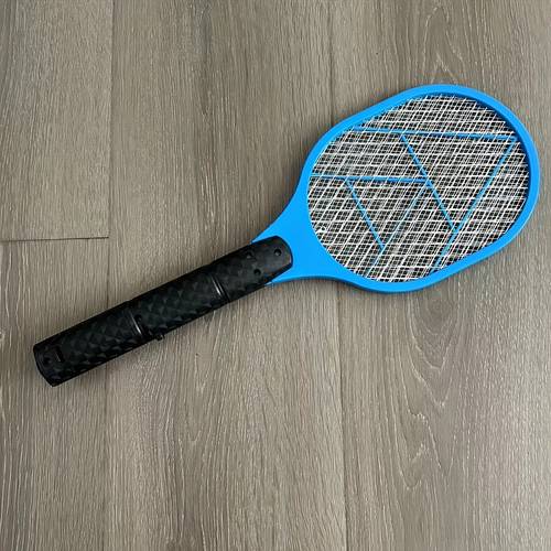 raqueta eléctrica antimosquitos con 1 pila de n.º 5 de 2 secciones, matamosquitos, matamoscas eléctrico, raqueta matainsectos, matainsectos eléctrico