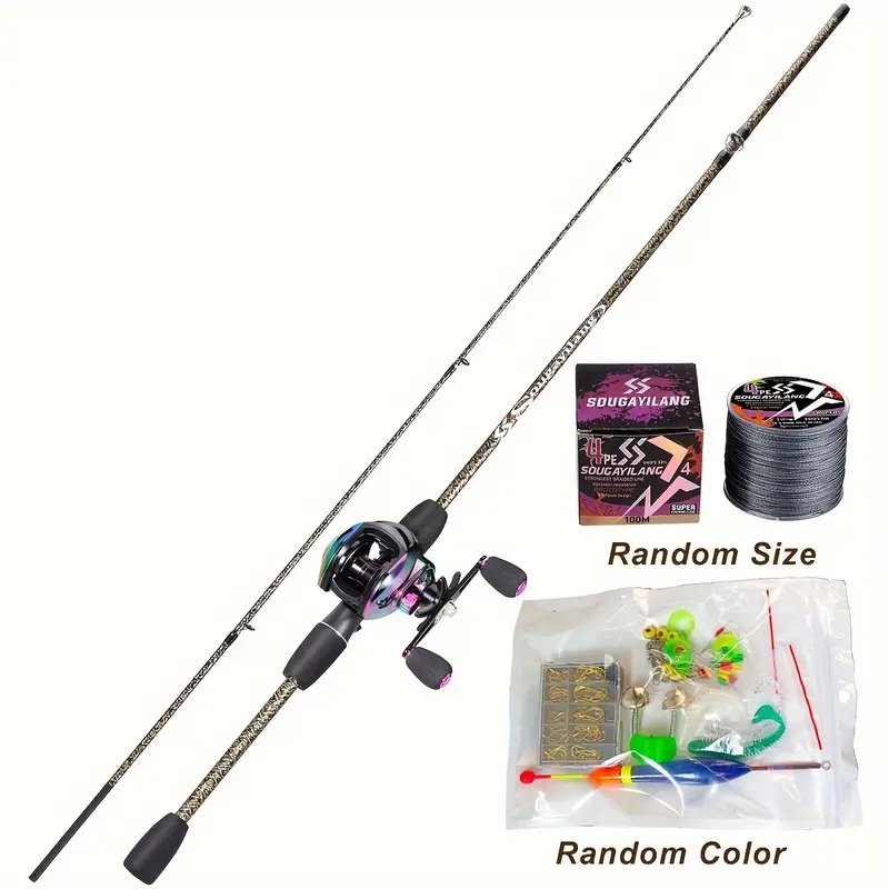 fishing rod reel combo 2 piece 180cm 6ft casting - Temu Belgium fishing rod reel combo 2 piece 180cm 6ft casting - Temu Belgium