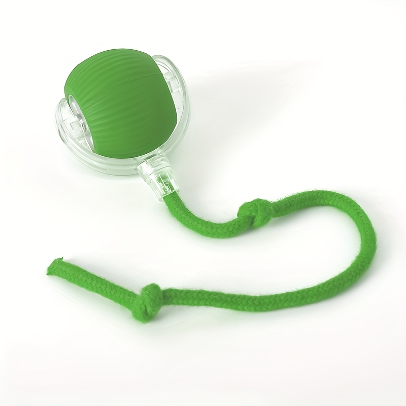 Cat Toy Ball with Tail Rope, Interactive Smart Rolling Ball