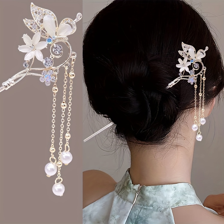 

- Hairpin & - For Cheongsam & Hanfu Styles