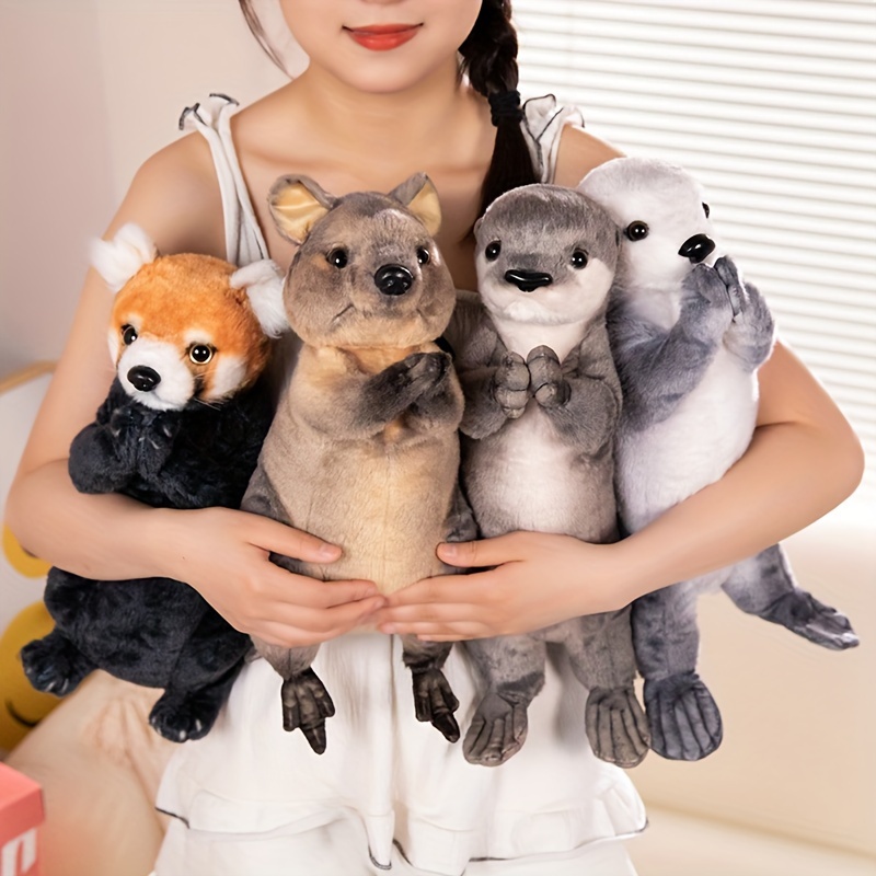 

Soft Stuffed Otter, Beaver, Red Panda & Marsupial Toys - Ideal For Home Decor & Gifts For Young Youngsters