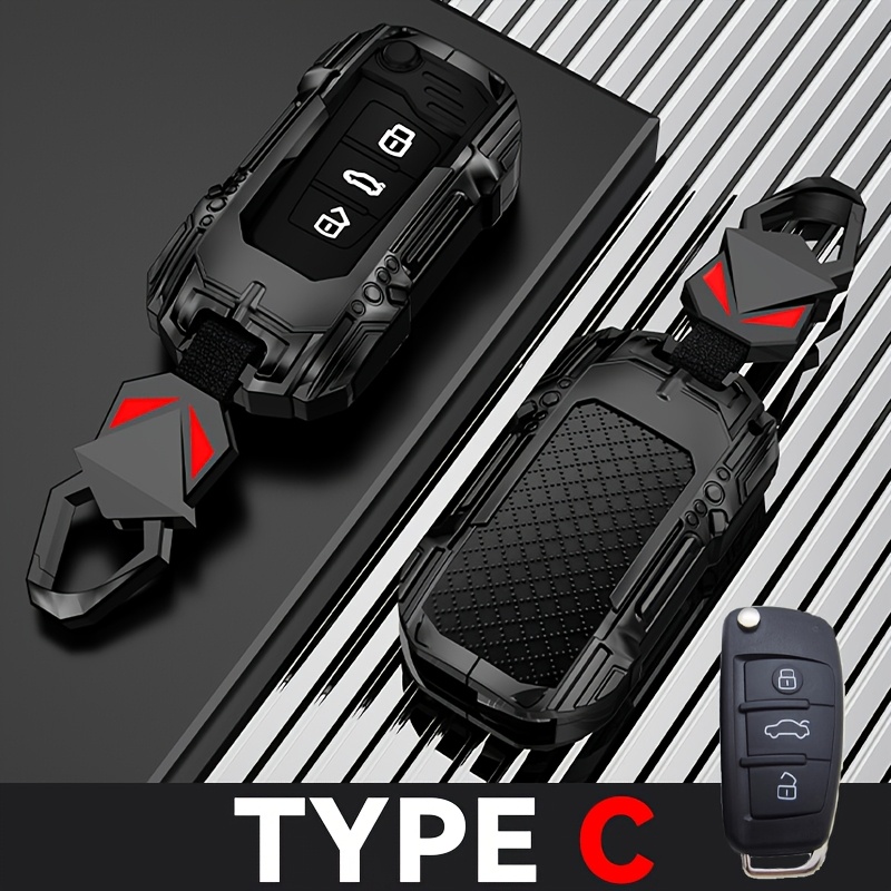 Image of Key Case Cover For For A1 For A3 For A4 For A8p For A8l For A8v For A5 For B6 For B7 For A6 For A7 For C5 For C6 For Q3 For Q5 For Q7 4f For S3 For S4 For S6 For Rs3 For Tt Shell Fob