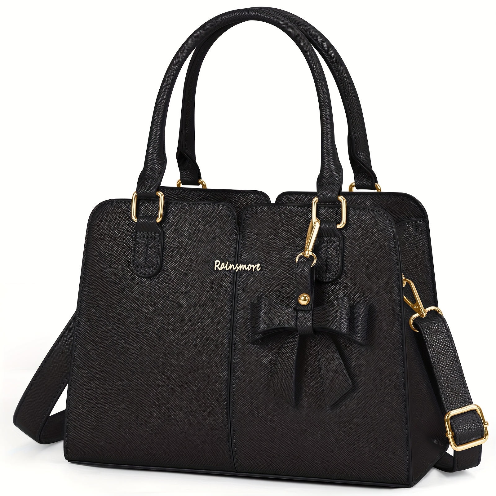 Image of More Women's Medium Handbag Faux Leather Women's Bag Anti-theft Function Fashion Shoulder Bag Handbag Crossbody Bag Suitable For Work Business And Leisure