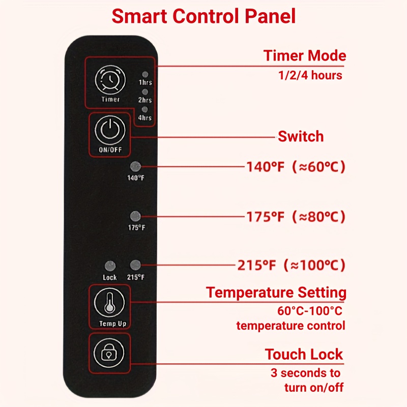 Heating Pad, Multifunctional Insulation Board, Kitchen Heating Mat, Desktop Heating Pad, Food Warmth Mat for Kitchen, Silicone Heating Pad, Rollable Food Heater, Countertop Burner, Kitchen Food Warmer, Foldable Storage, Flexible Shape, Timer Control
