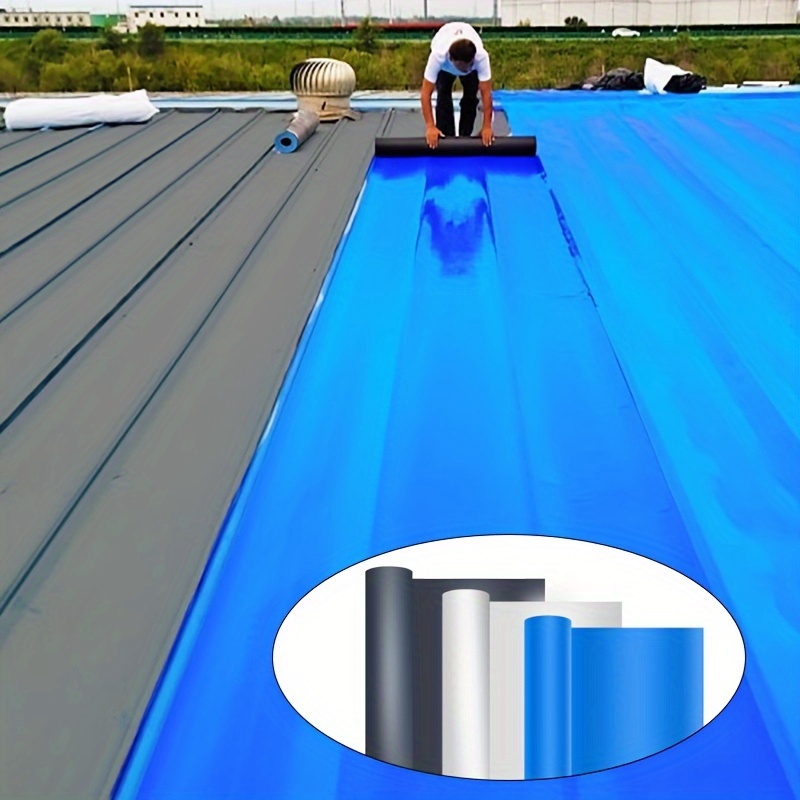 

2pcs 50cm Wide Pe Waterproof Tape For Roofs - Ideal For Sound Insulation & , Adheres To Metal, Plastic & Container Surfaces