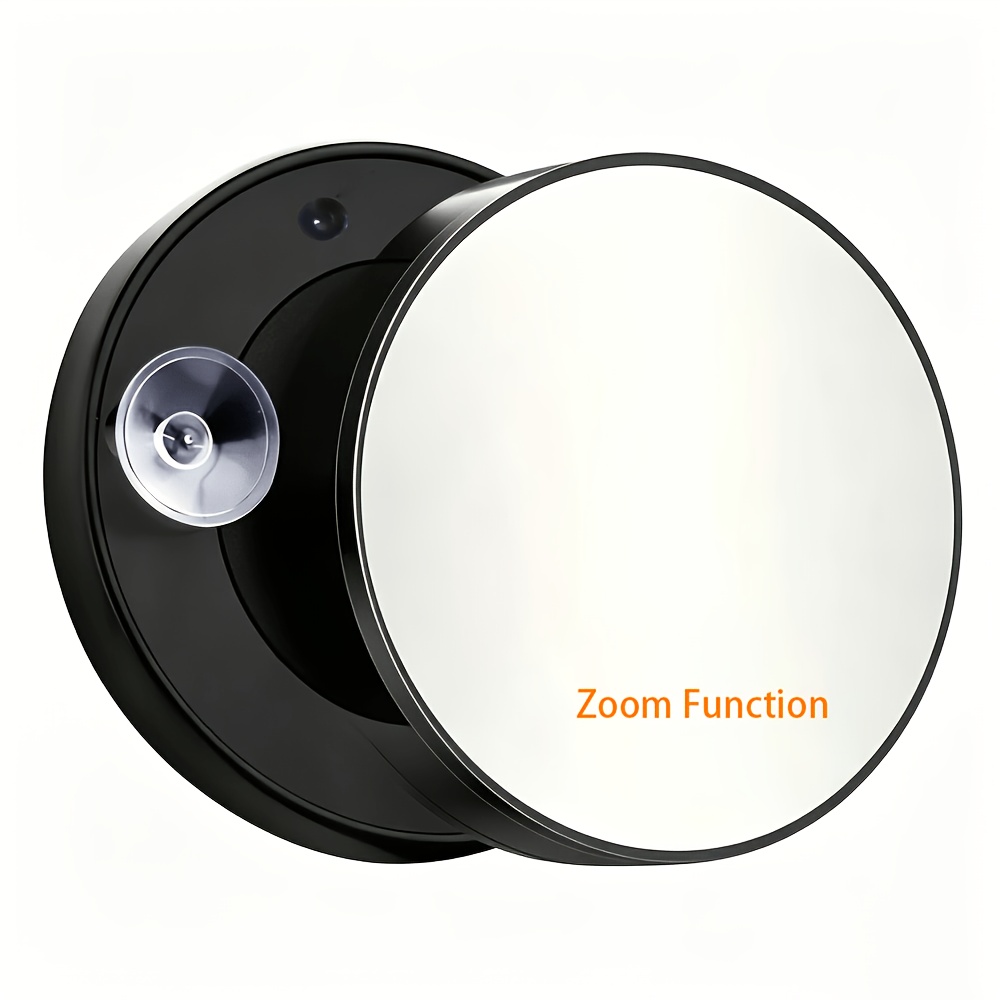 90x Magnifying Makeup Mirror With Suction Cup Base, Hd Distortion-free, Pocket-sized For Shaving, Bathroom Skincare Tool