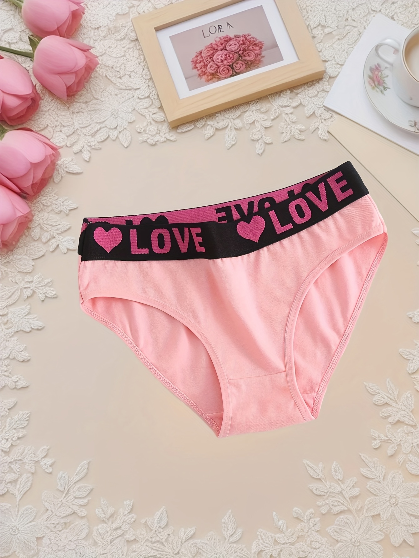 10 stuks damesonderbroeken met middelhoge taille