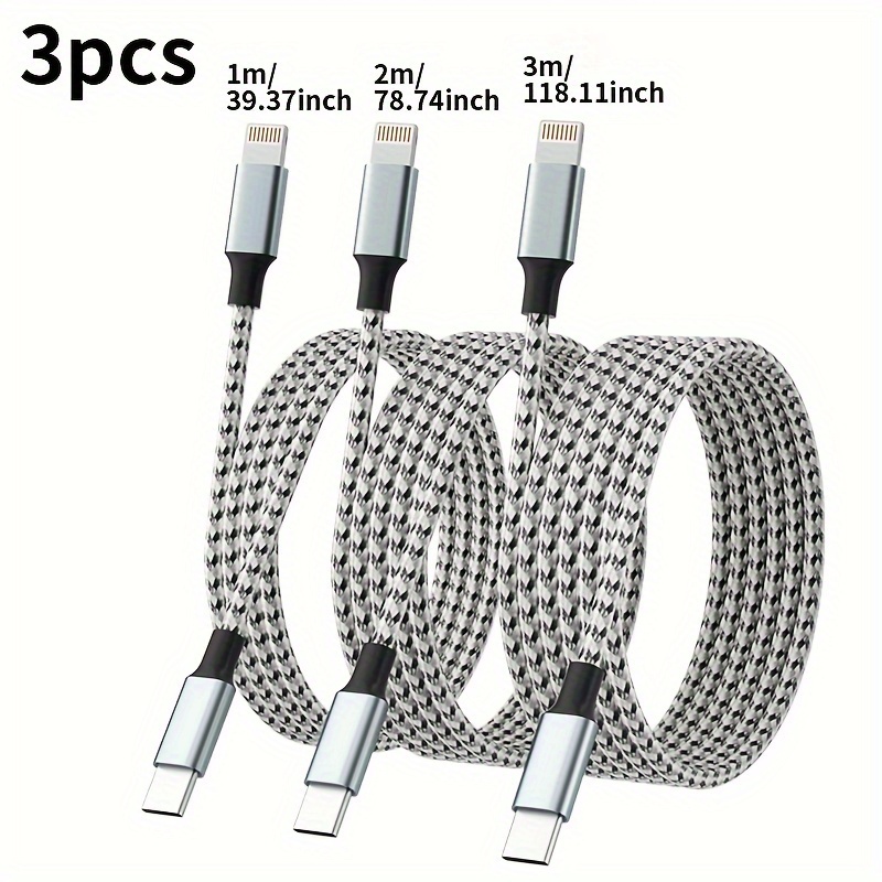 Nylon Braided Long Phone Charger Cord Nylon Braided Long Iphone