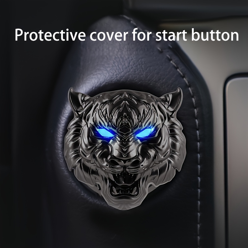 

Design Car Ignition Cover - Start Button Protector, Decorative Metal Sticker For Vehicle Interior